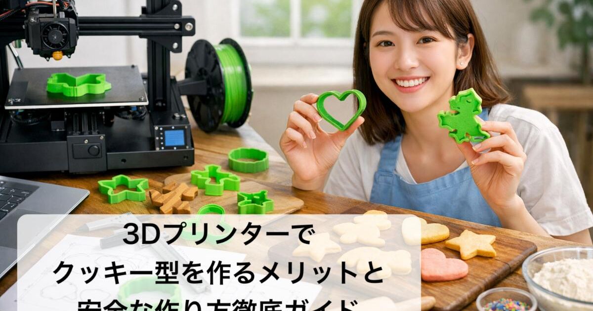 3Dプリンターでクッキー型を作るメリットと安全な作り方徹底ガイド 